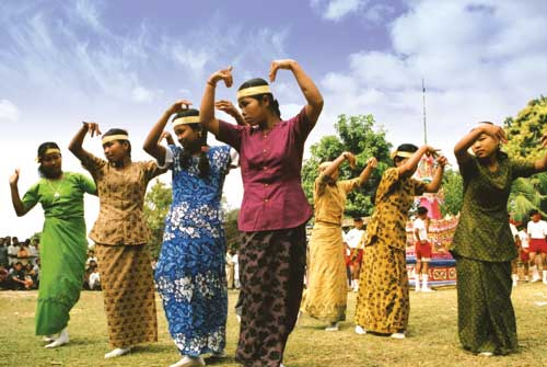 Marma tribes people in Bangladesh