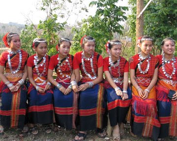 Tribes Chakmas in Bangladesh