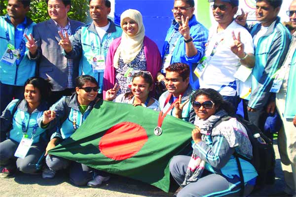 Bangladesh team in Commonwealth games 2014