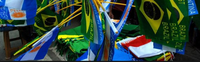 flags of world cup football teams