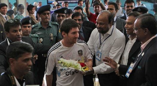 Leolen Messi welcome in Bangladesh