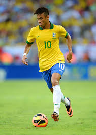 Best player Neymar of Brazil