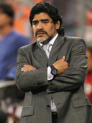 Diago Maradona Argentina Player