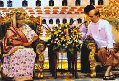 Bangladesh PM resolve Myanmar refugee issue