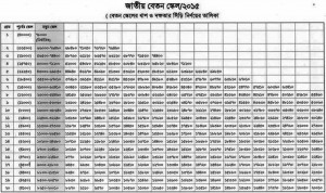 New pay scale and increament