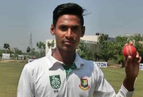 Mustafiz bowling action