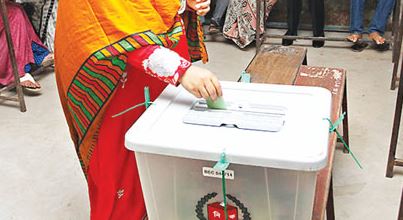 Ballot Box for Municipal election 2016