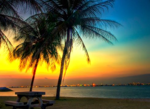 East Coast Park,visit in Singapore.