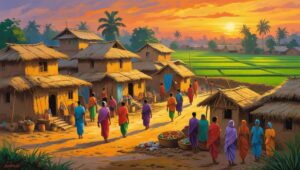 Bangladeshi village