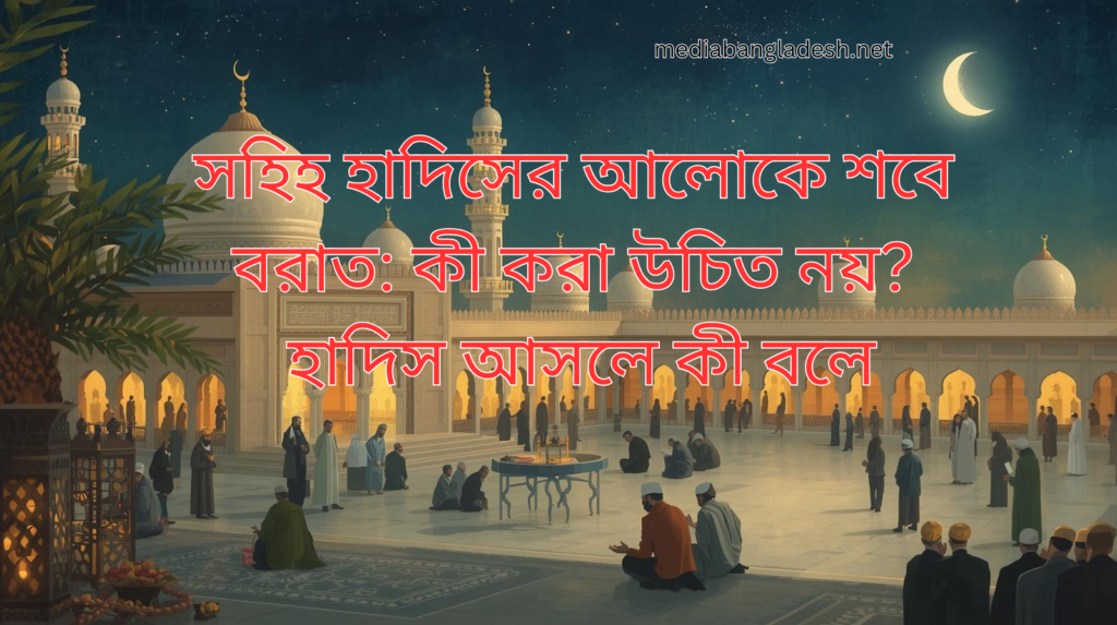 সহিহ হাদিসের আলোকে শবে বরাত কী করা উচিত নয়—আর হাদিস আসলে কী বলে